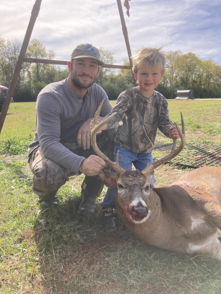 Brooks first hunting trip