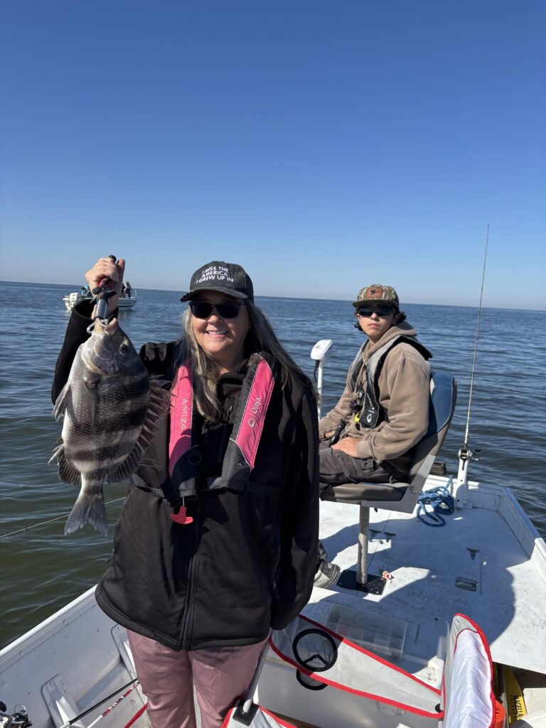 Her first Sheepshead