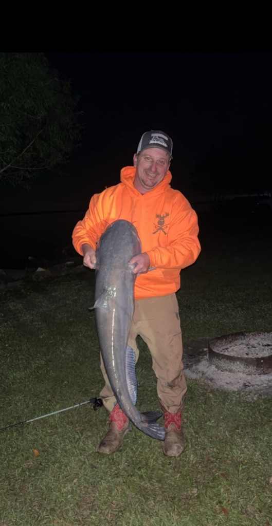 44lb Catch on rod and reel